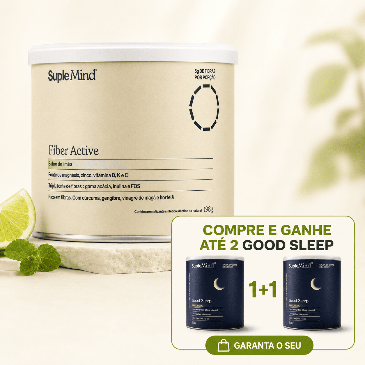 Fiber Active + Good Sleep SupleMind