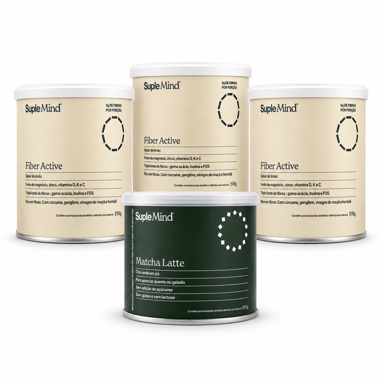 Kit 3 Fiber Active