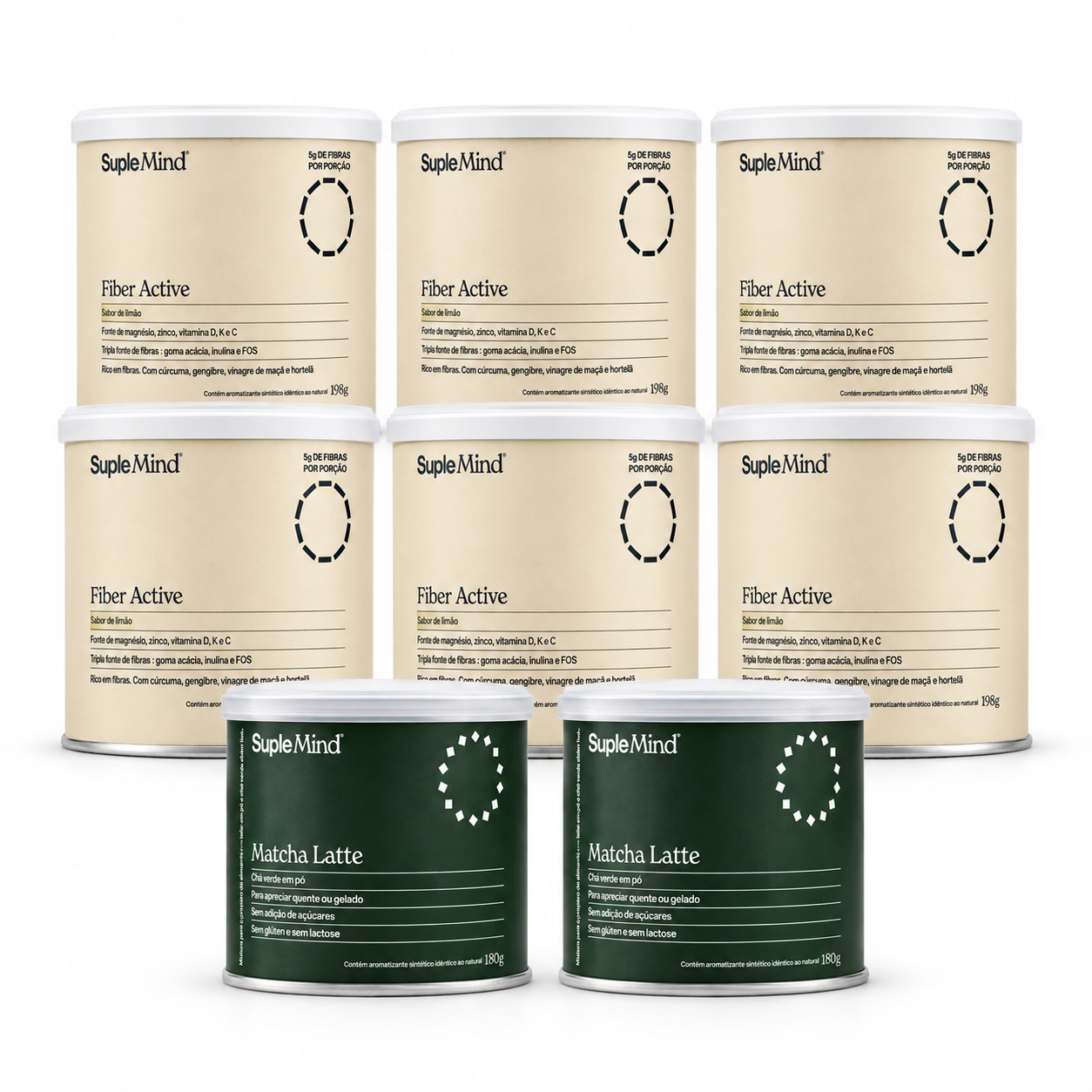 Kit 6 Fiber Active